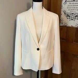 Ann Taylor Cream Blazer